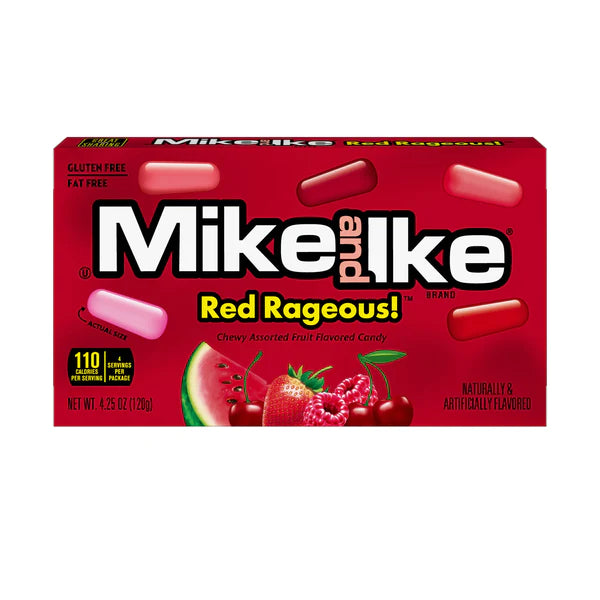 Mike & Ike Red Rageous - 120g