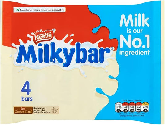 Milkybar 4 bars - 100g