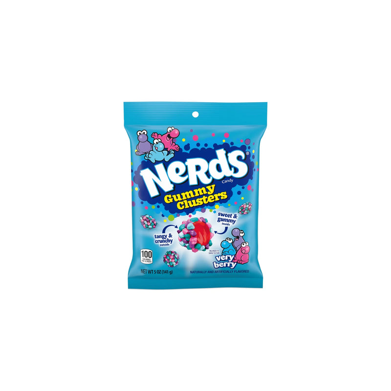 Nerds Gummy Clusters Very Berry - 141g