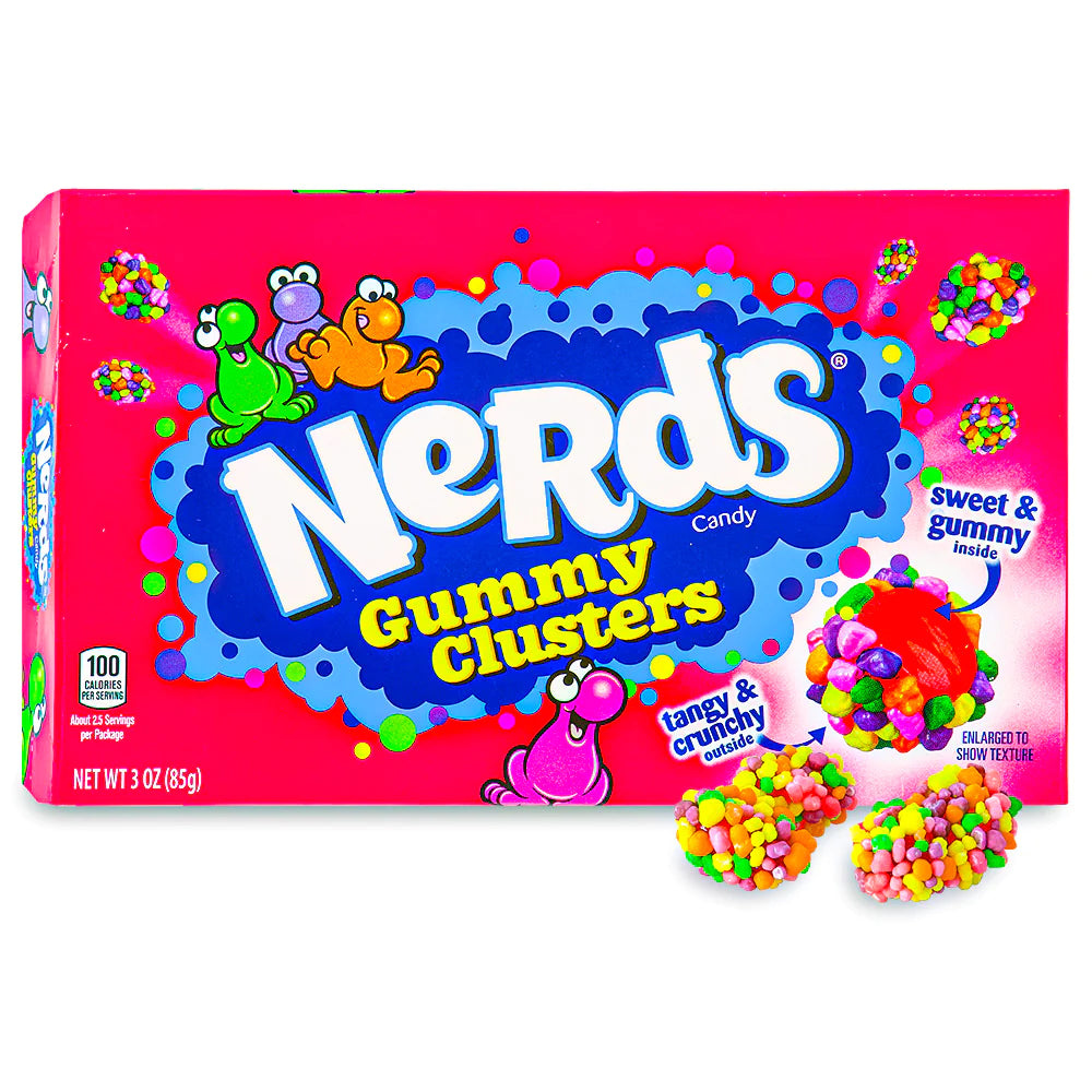 Nerds Gummy Clusters Theatre Pack - 85g