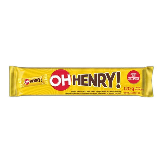 Oh Henry Snack Size Bars - 8 pack