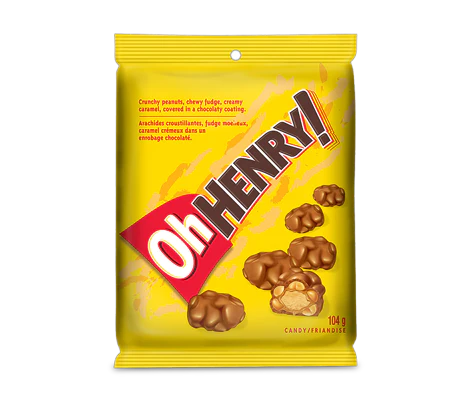 Oh Henry! Chocolate Candy Bites - 104g
