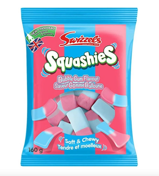 Swizzels Squashies Bubble Gum Flavour - 160g