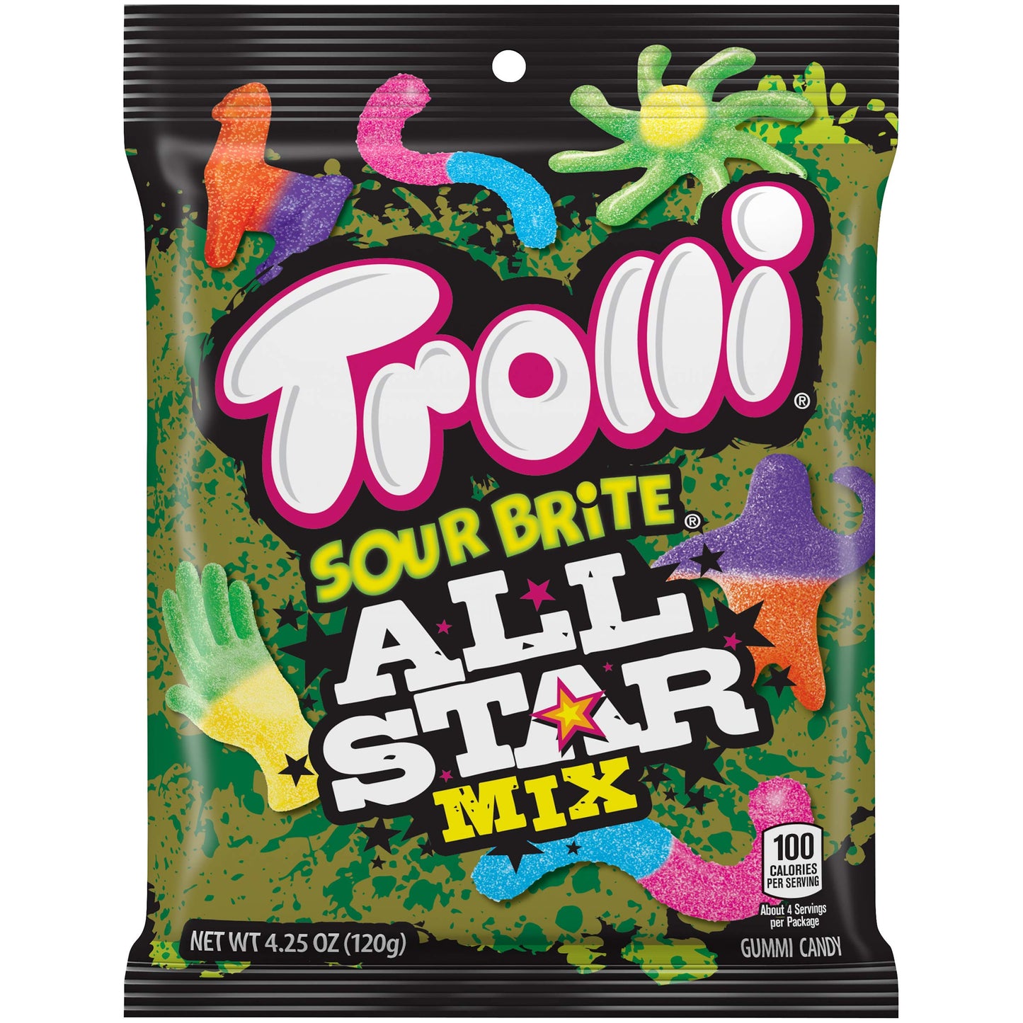 Trolli Sour Brite All Star Mix - 120g