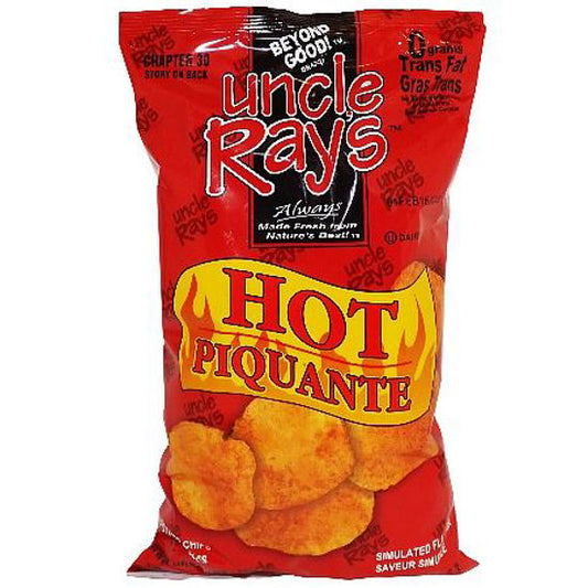 Uncle Ray's Hot Potato Chips - 130g
