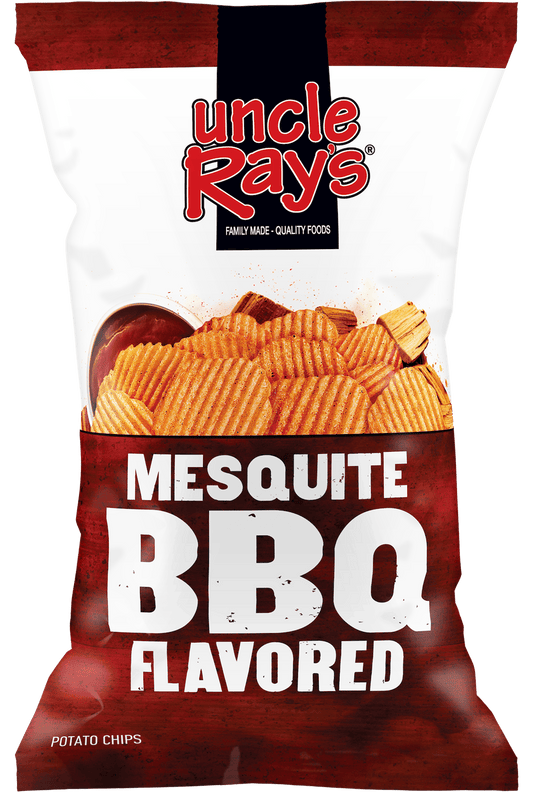 Uncle Ray's Mequite BBQ Chips - 127.5g