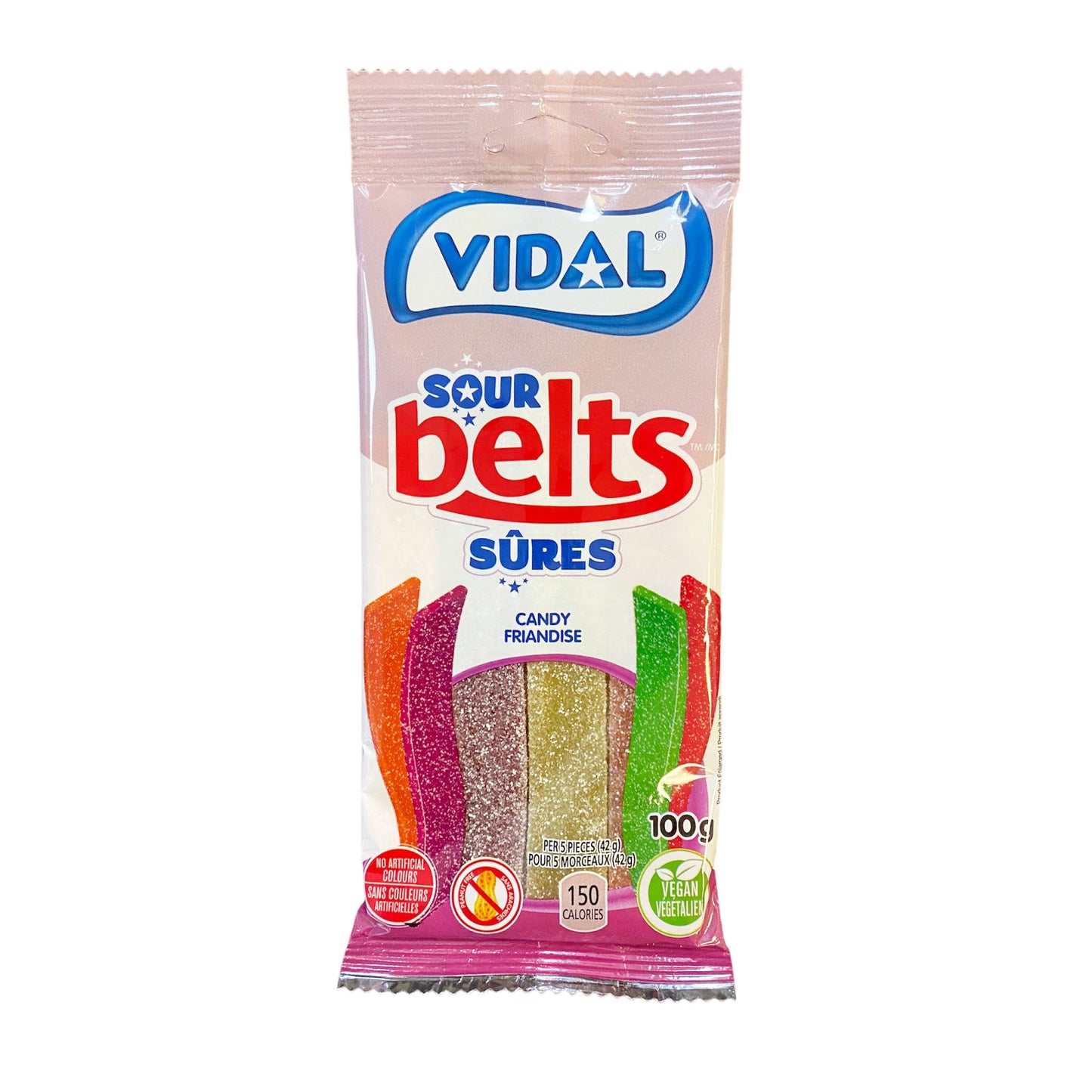 Vidal Sour Belts - 100g