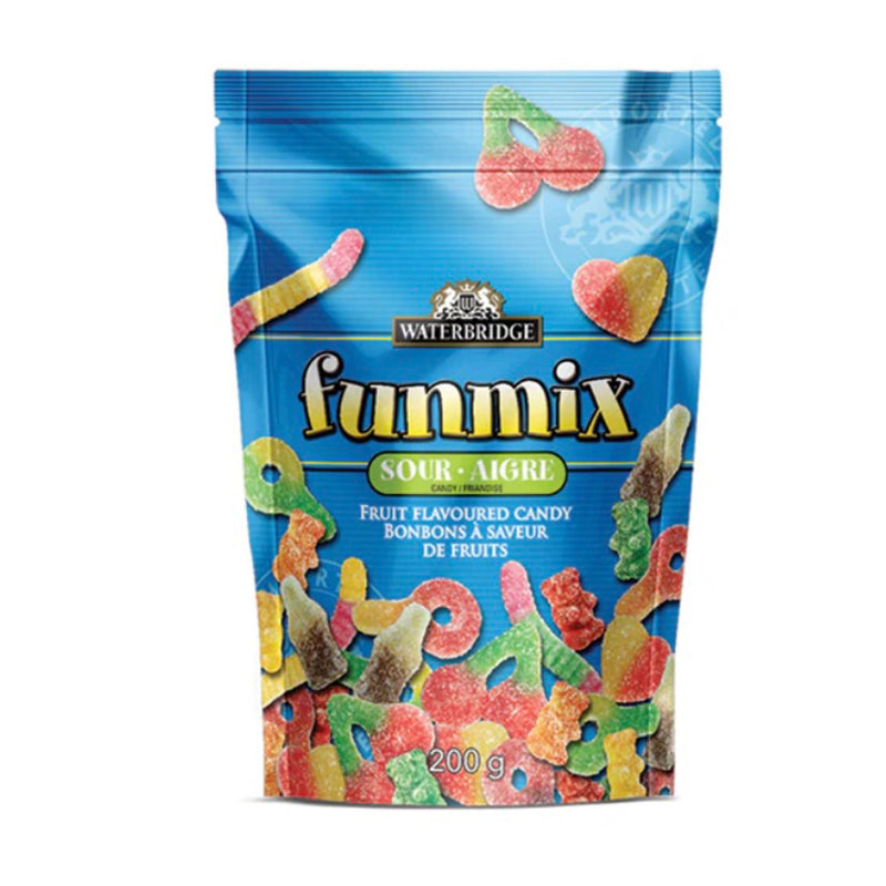 Waterbridge Funmix Sour Gummy Candy - 200g