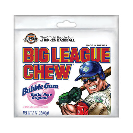 Big League Chew Bubble Gum - 60g