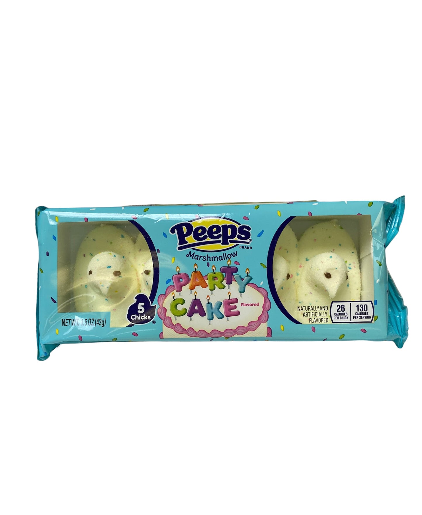 Peeps Party Cake Chicks - 5ct