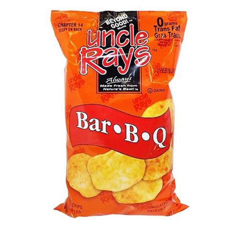 Uncle Ray's BBQ Potato Chips - 130g